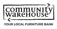 Community Warehouse logo with the text “Your local furniture bank”