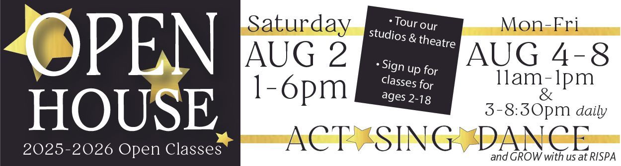 Open House, 2025-2026 Open Class