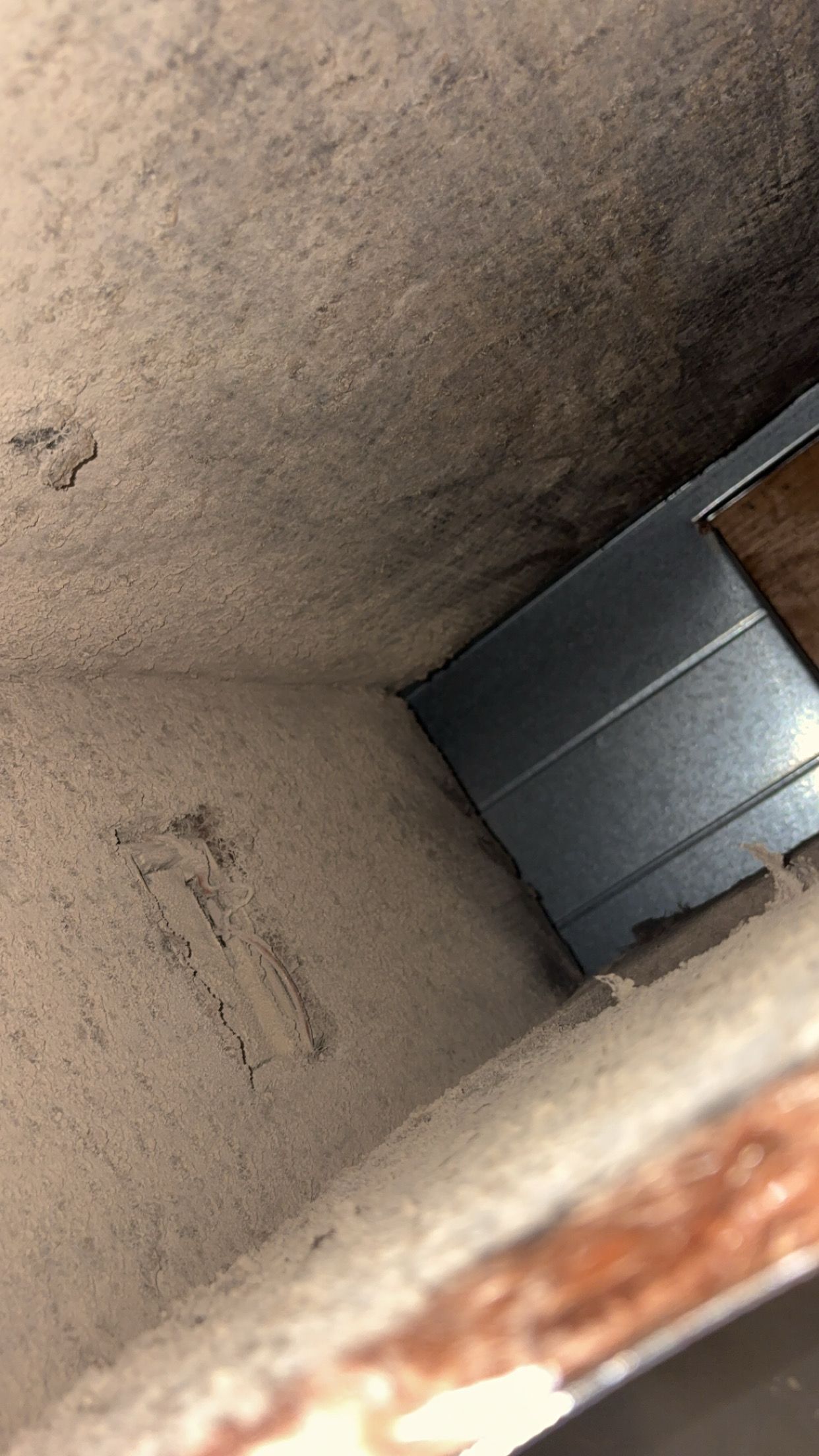 Before duct cleaning