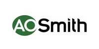 A. O. Smith logo: green circle with white
