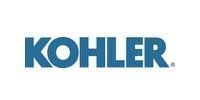 KOHLER logo in blue text on a white background.
