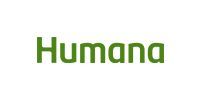 Humana logo in green text on a white background