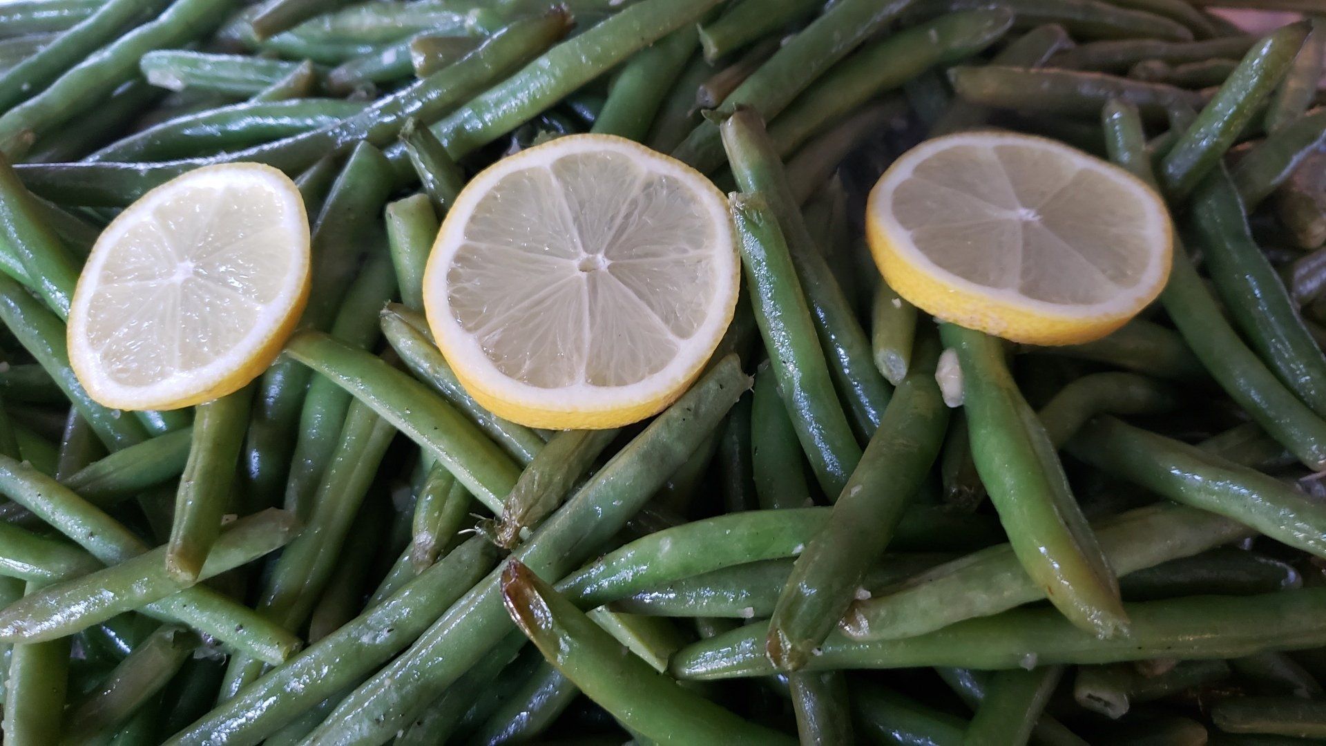 Asparagus and lemons