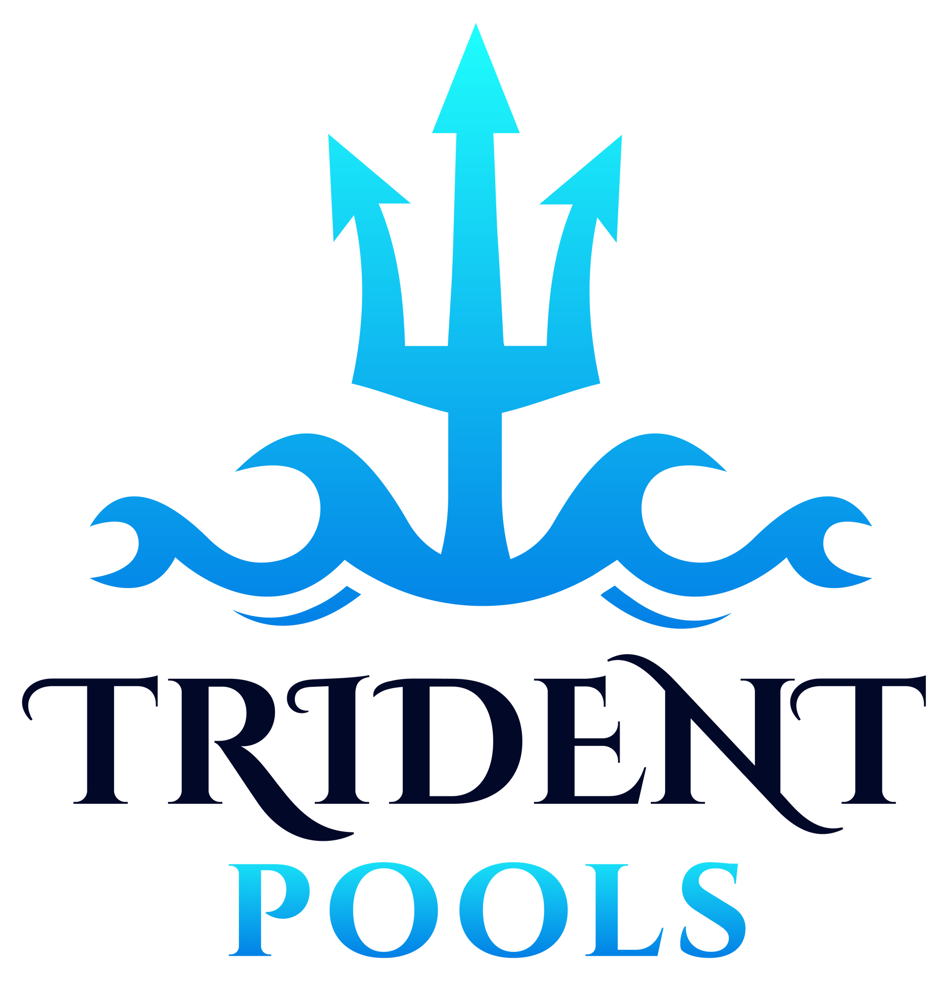 Trident Pools - Omaha Pool Service & Cleaning - Logo