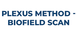 Plexus Method - Biofield Scan text in blue.