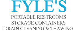 Fyle's Portable Restroom and Storage Containers Logo