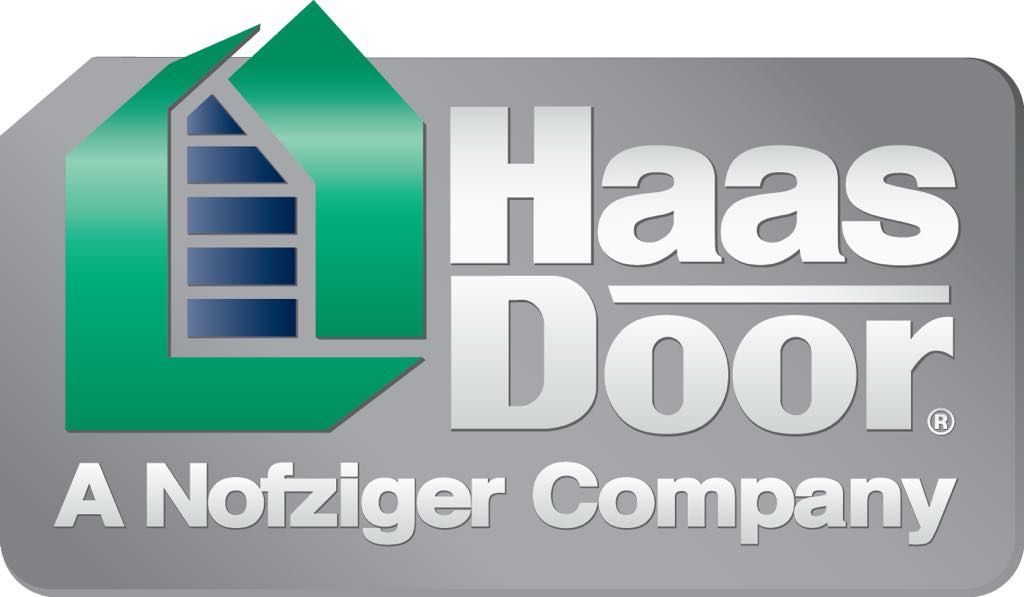 The haas door logo is a nofziger company