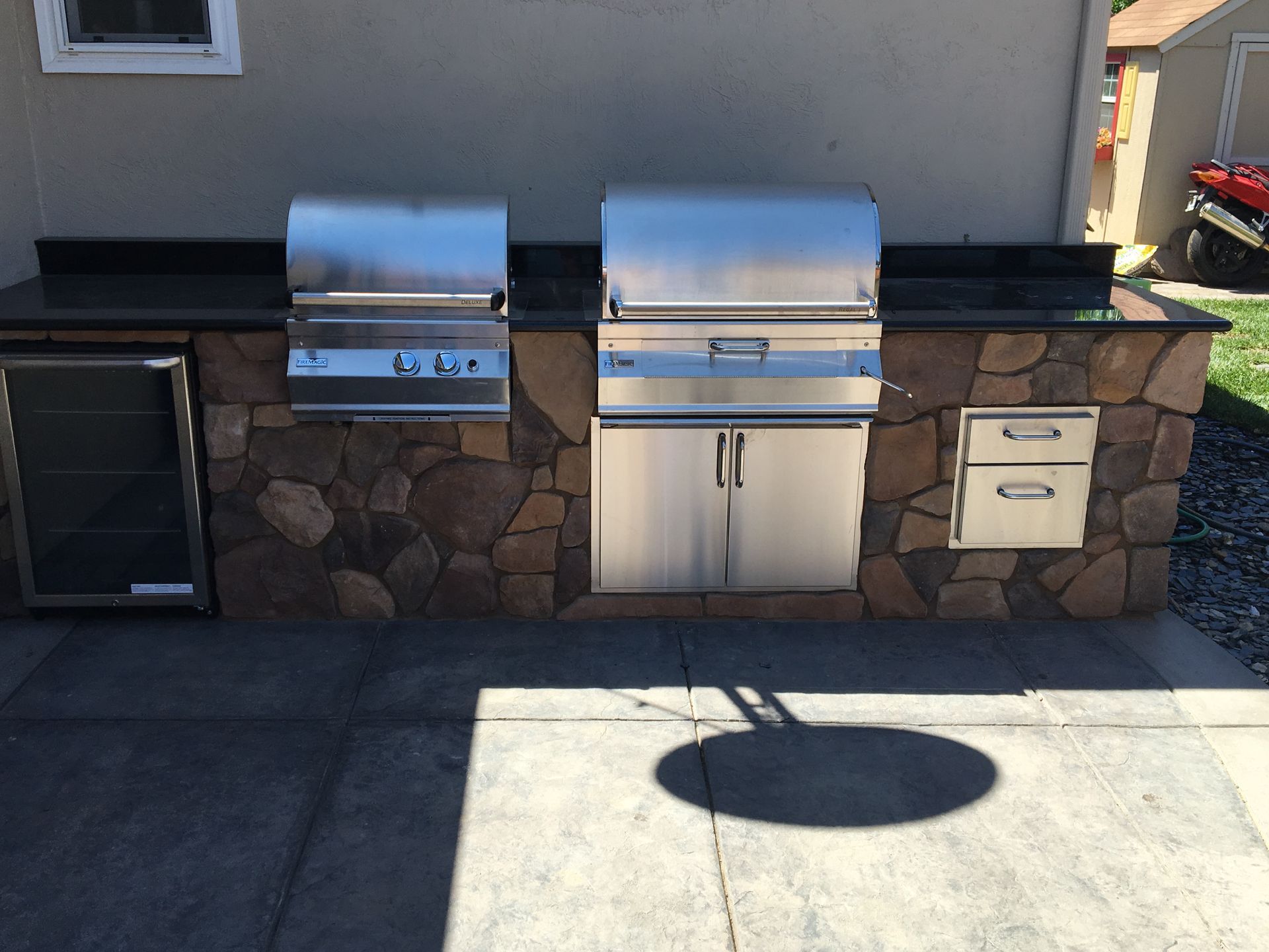 Outdoor BBQ Islands