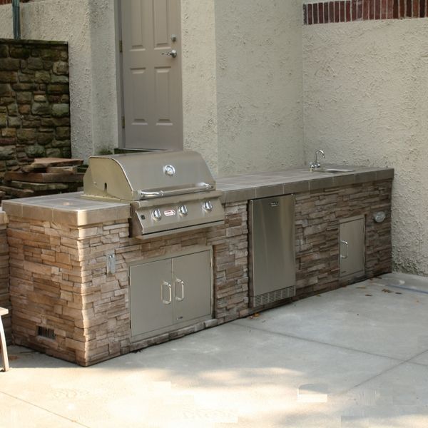 Outdoor BBQ Islands