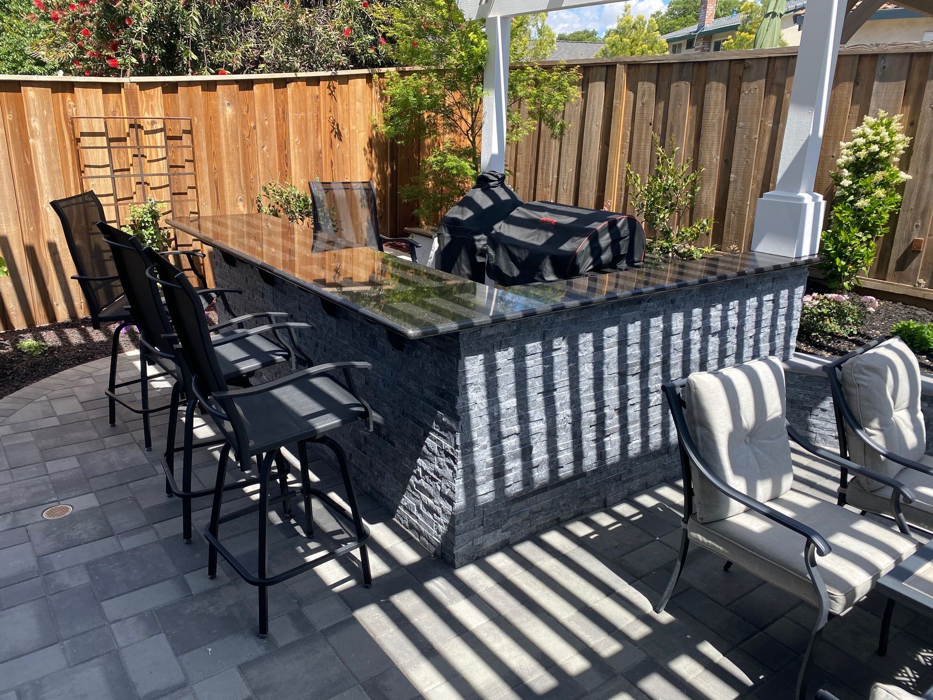 Outdoor BBQ Islands