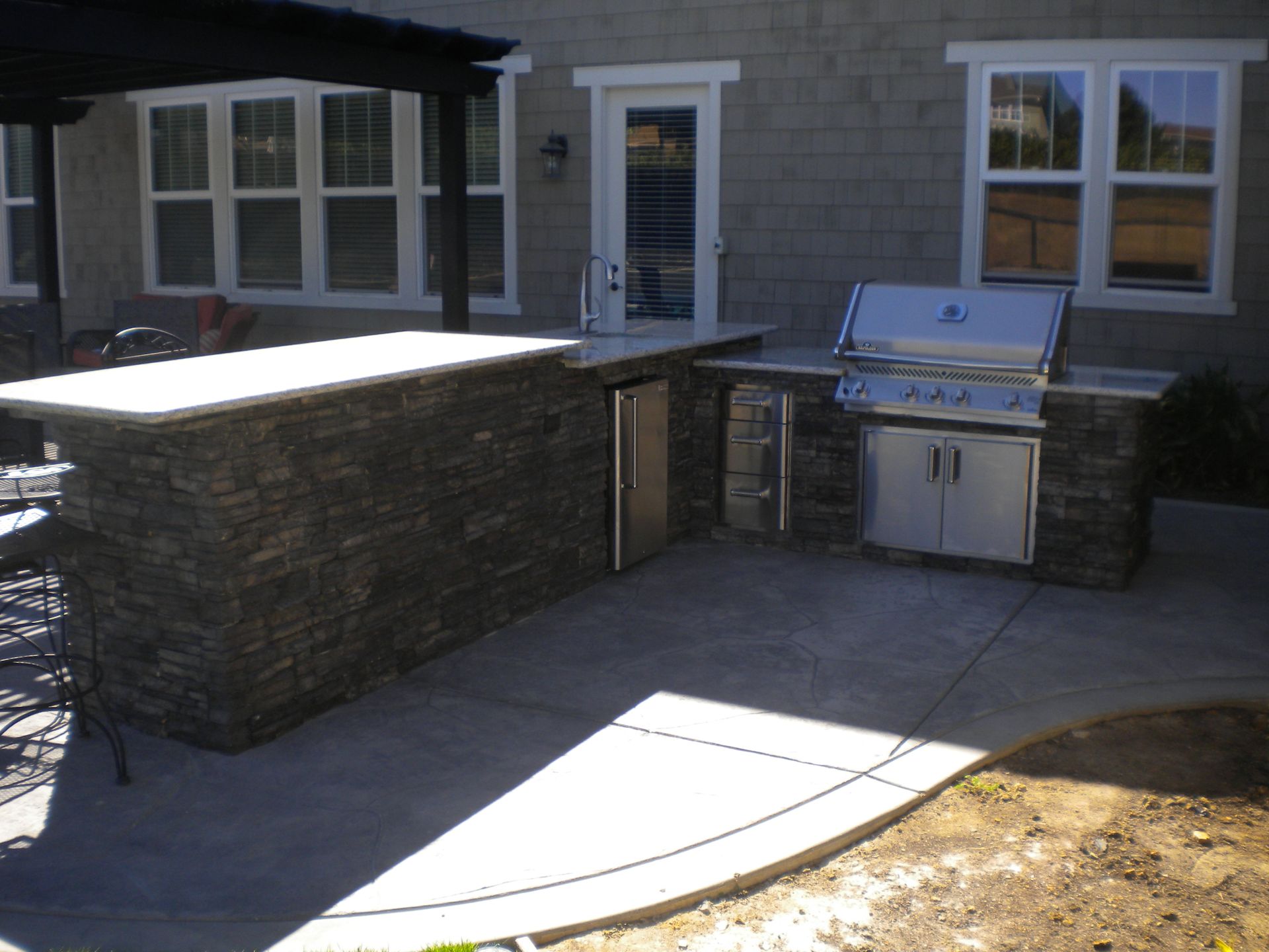 Outdoor BBQ Islands