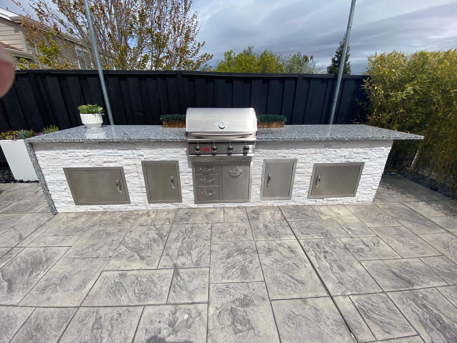 Outdoor BBQ Islands