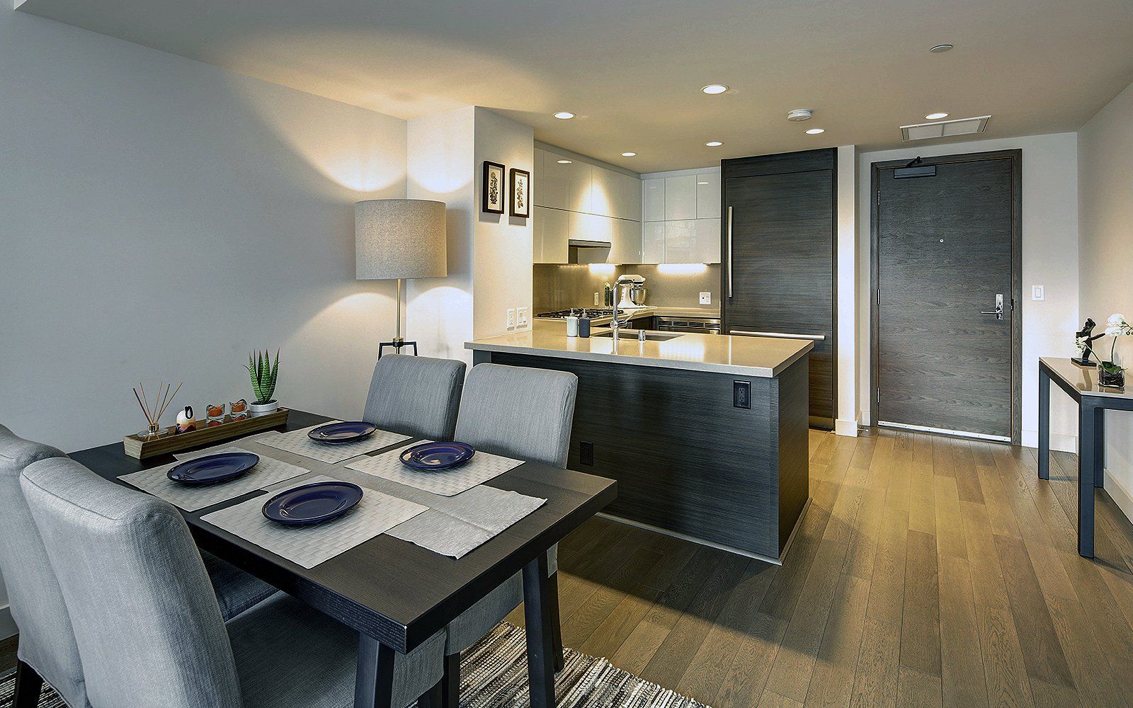 Modern condo interior