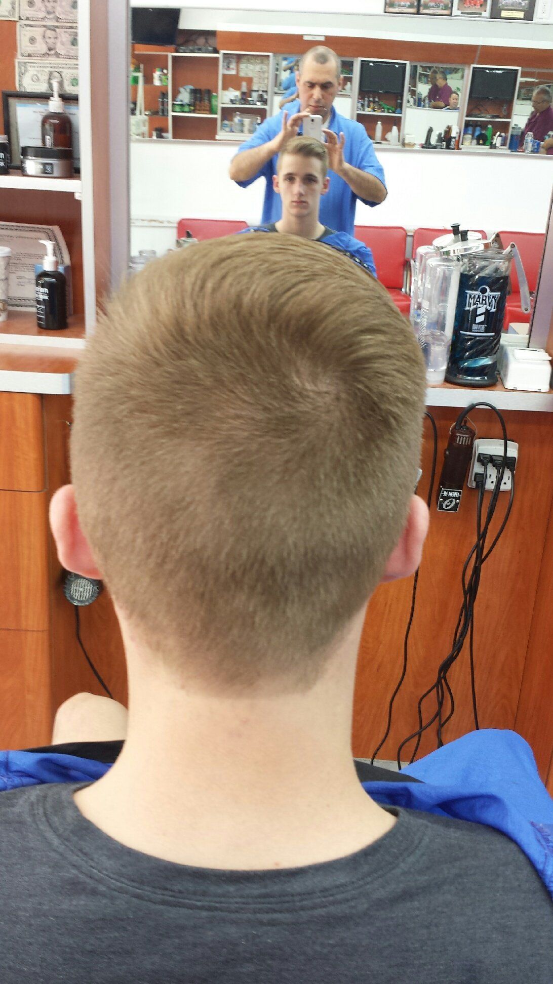 Men's hair cut