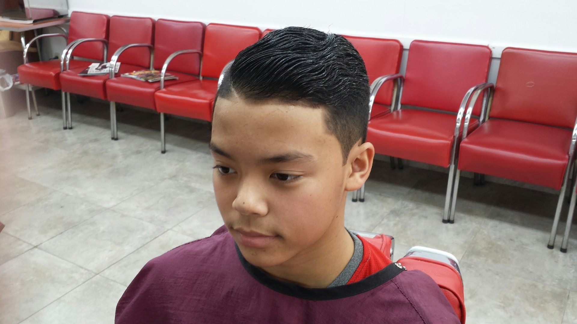 Kid's hair cut