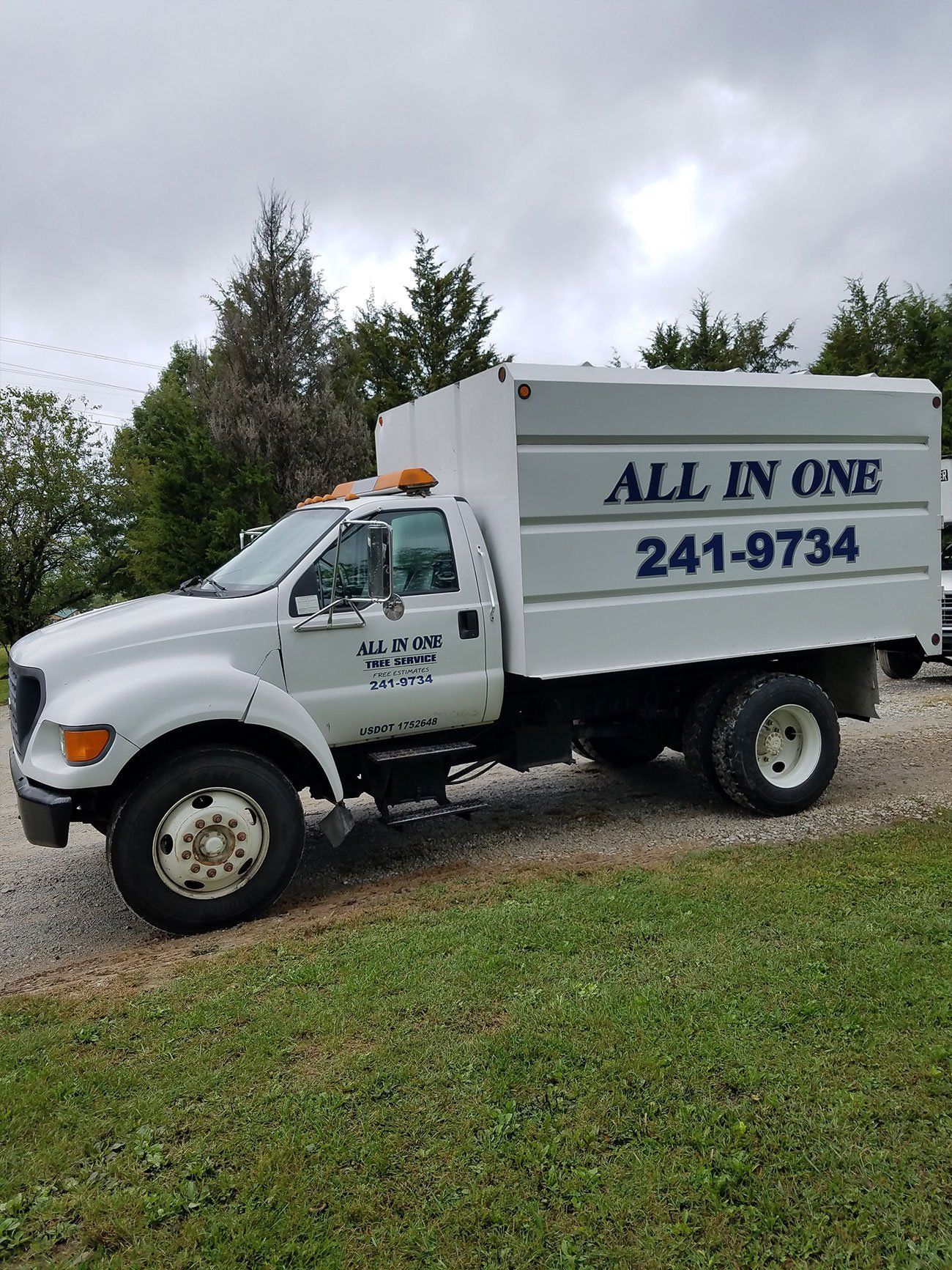 Tree removal vehicle