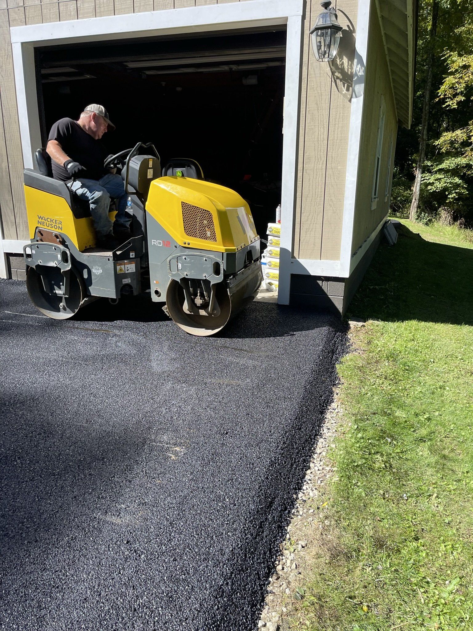 asphalt roller