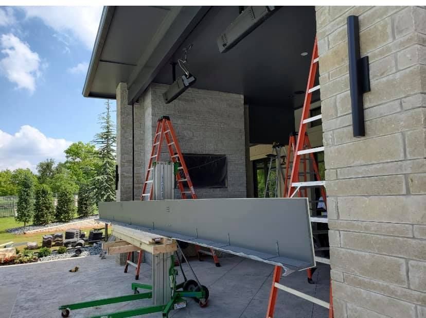 New construction motorized patio screens service