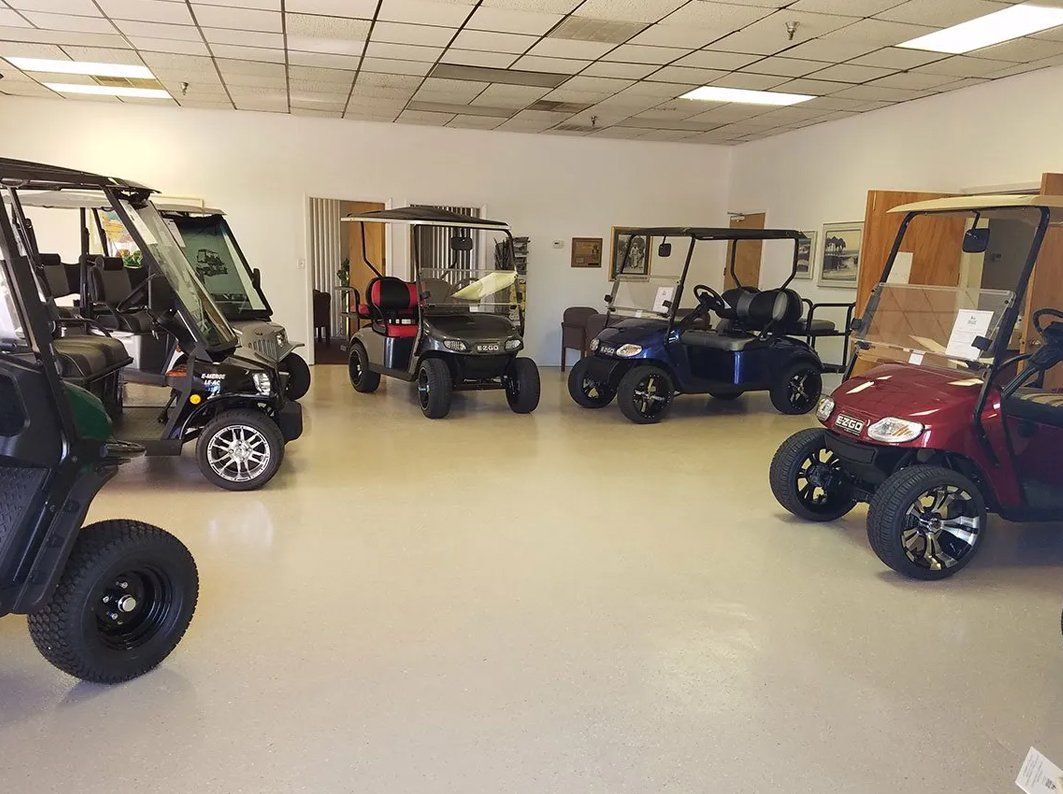 Golf cart selections