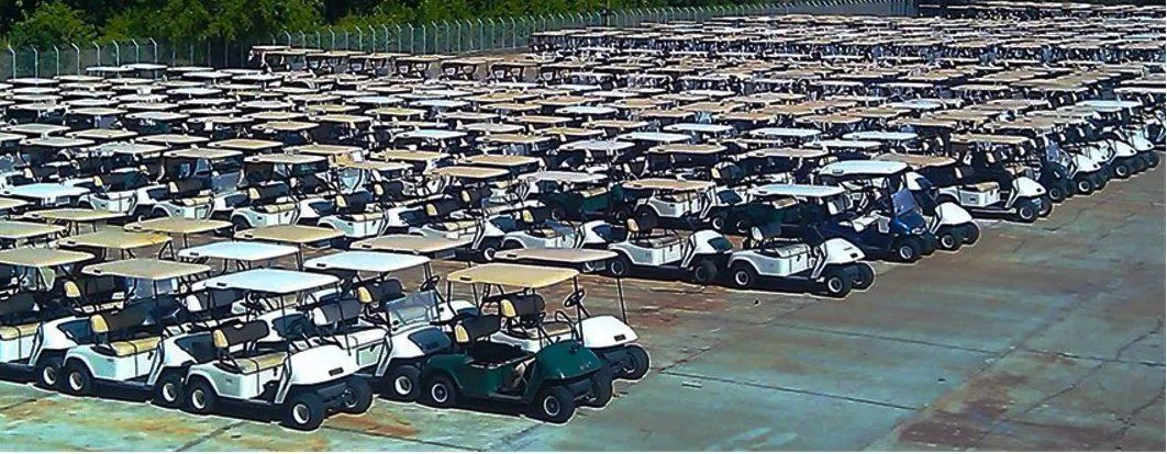 Golf cart fleet services