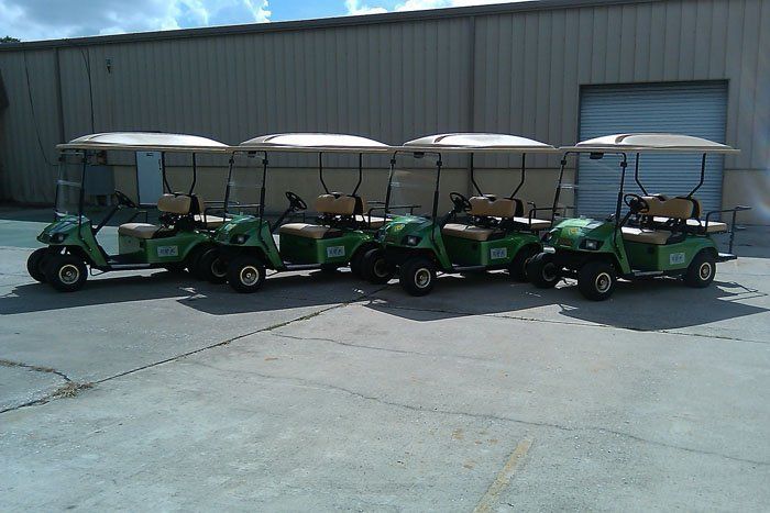 Golf cart fleet