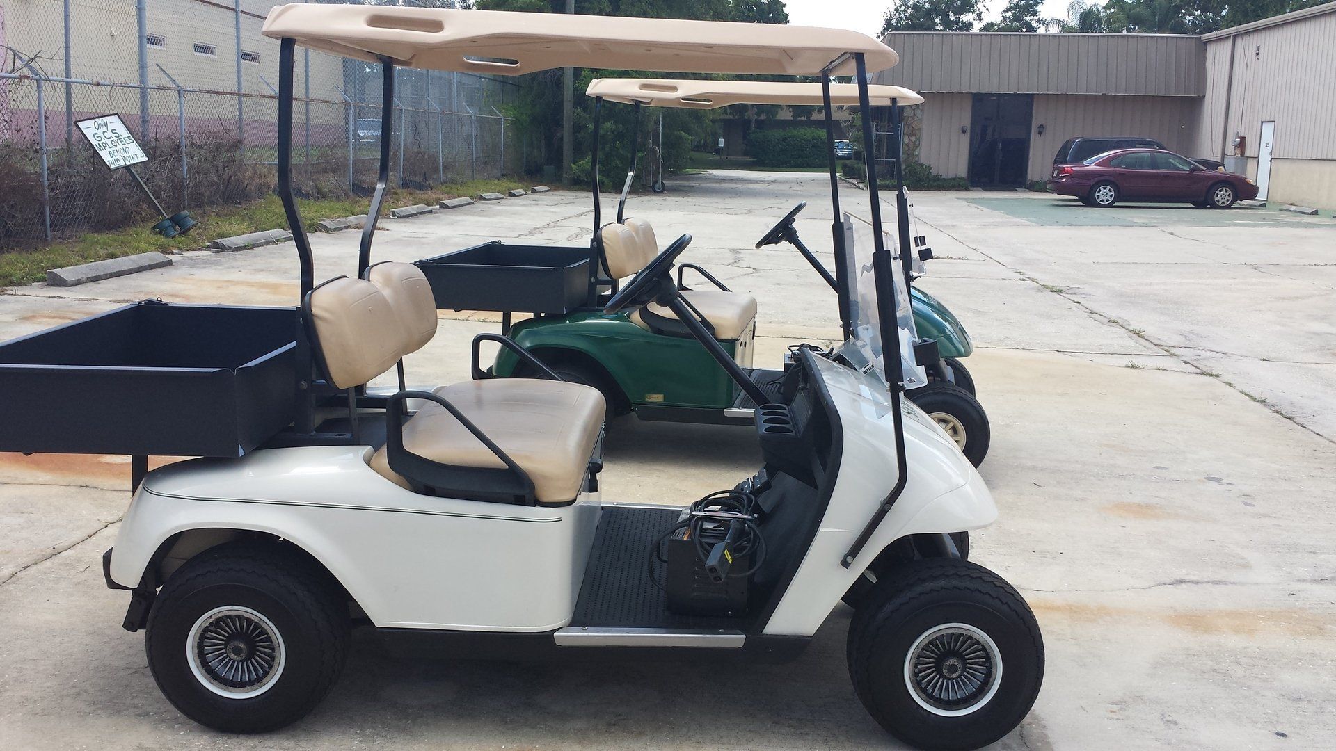 Golf cart fleet services