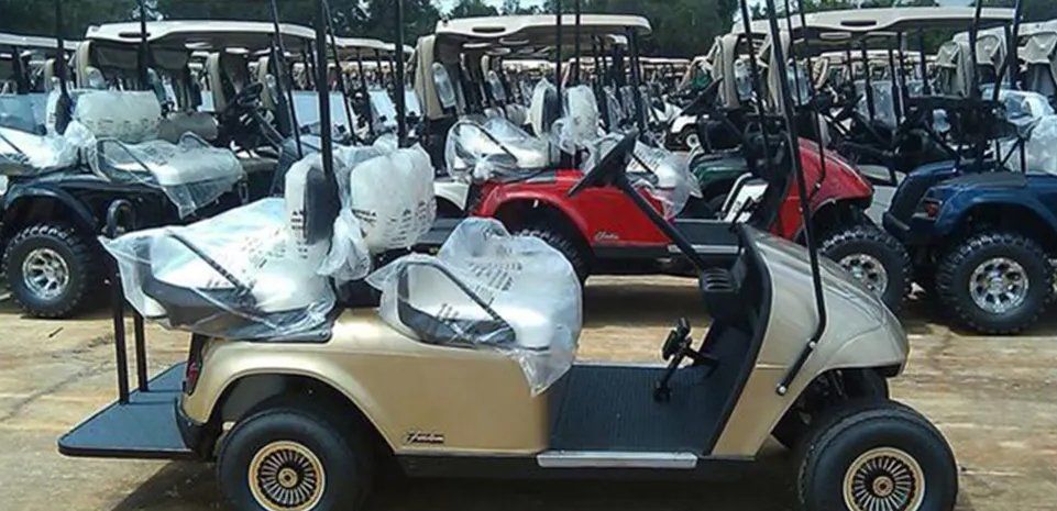 Used golf cart