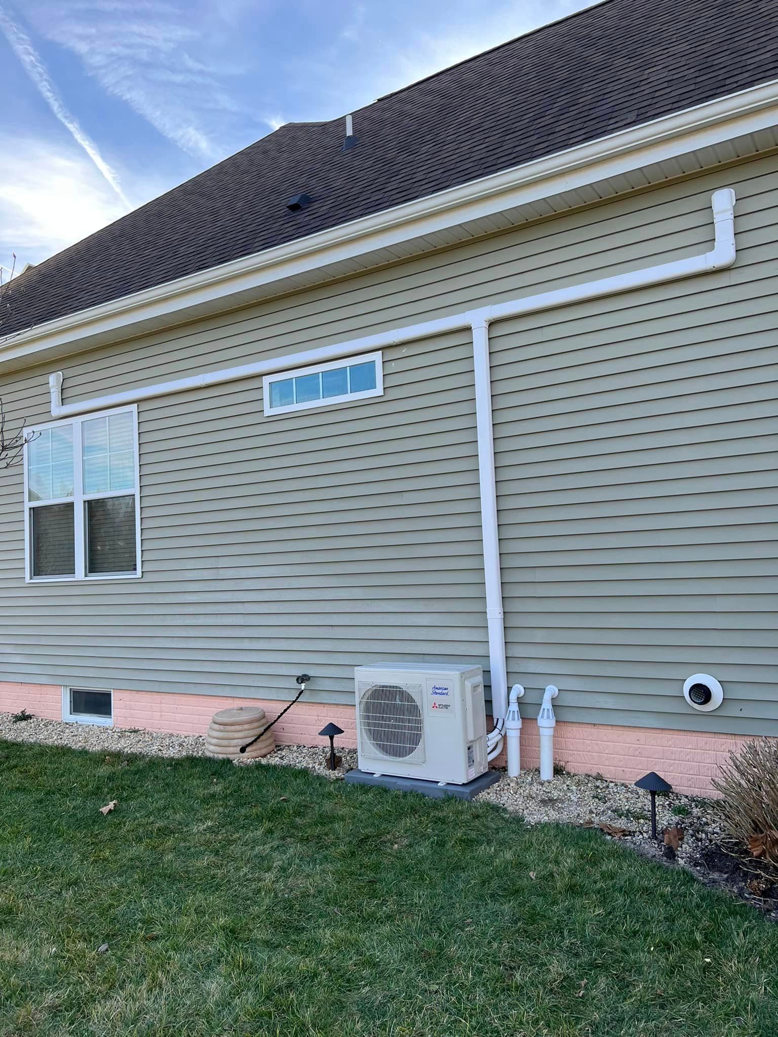 house with ac unit