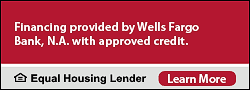 Wells Fargo Financing Banner