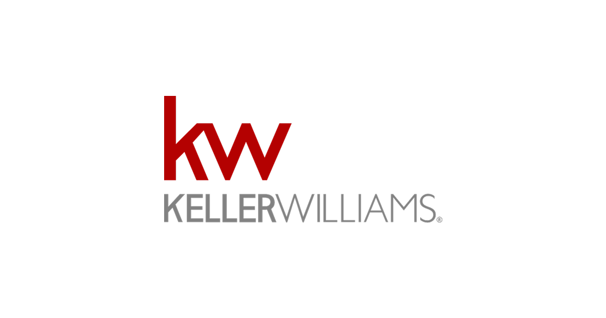 Keller Williams real estate logo: Red KW letters above KELLERWILLIAMS text.
