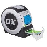 OX PROFESSIONAL CHROM CASE TAPE MEASURE
