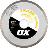 OX TRADE TCT CONTINUOUS RIM DIAMOND BLADE CERAMICS