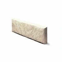 A white brick is sitting on a white surface.