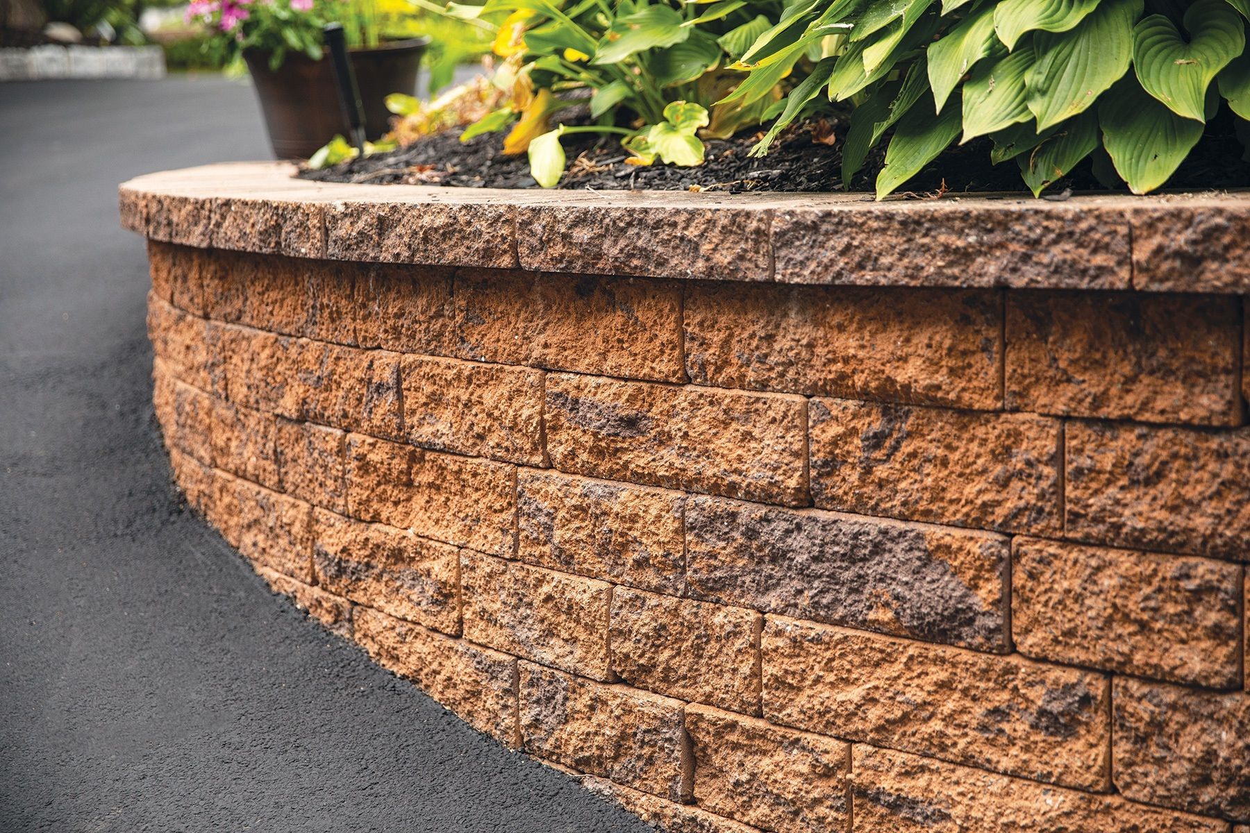 A pile of gravel is sitting on the ground.
