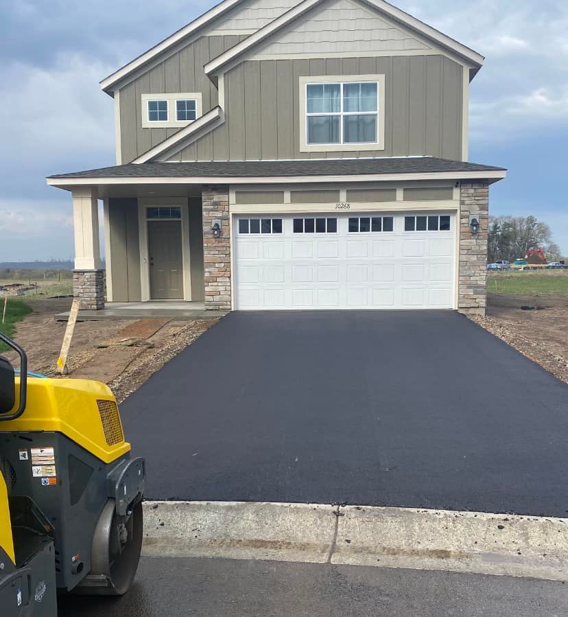 New driveway