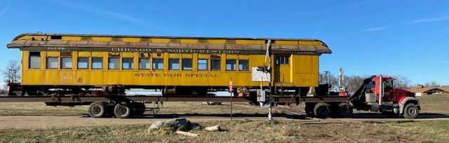 Robinson traincar moving