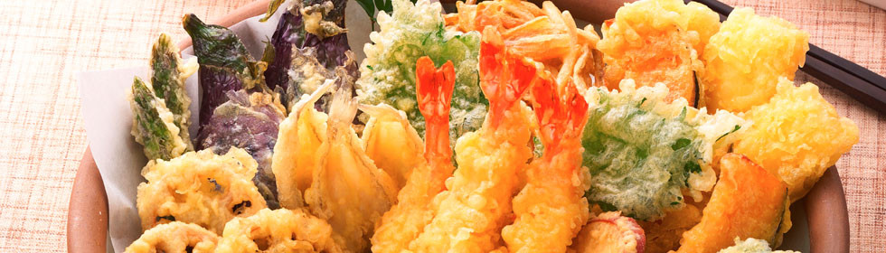 Shrimp and veggie tempura