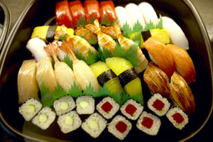 Sushi platters