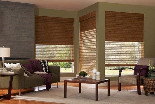 Woven wood shades