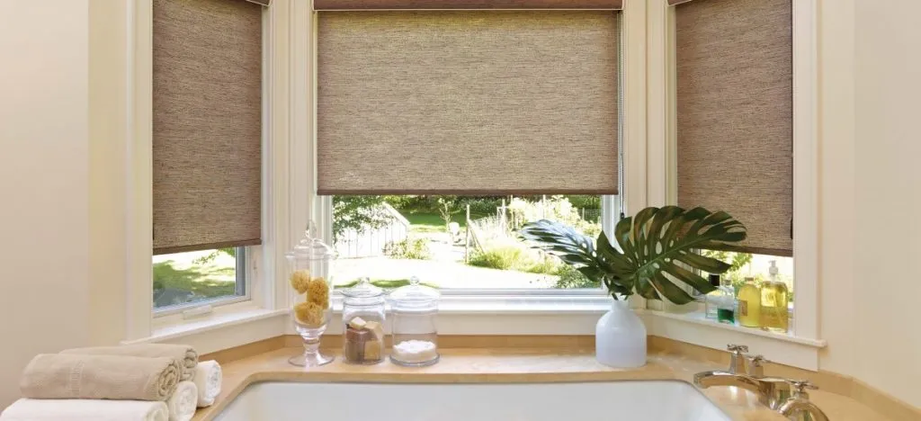 Woven wood shades
