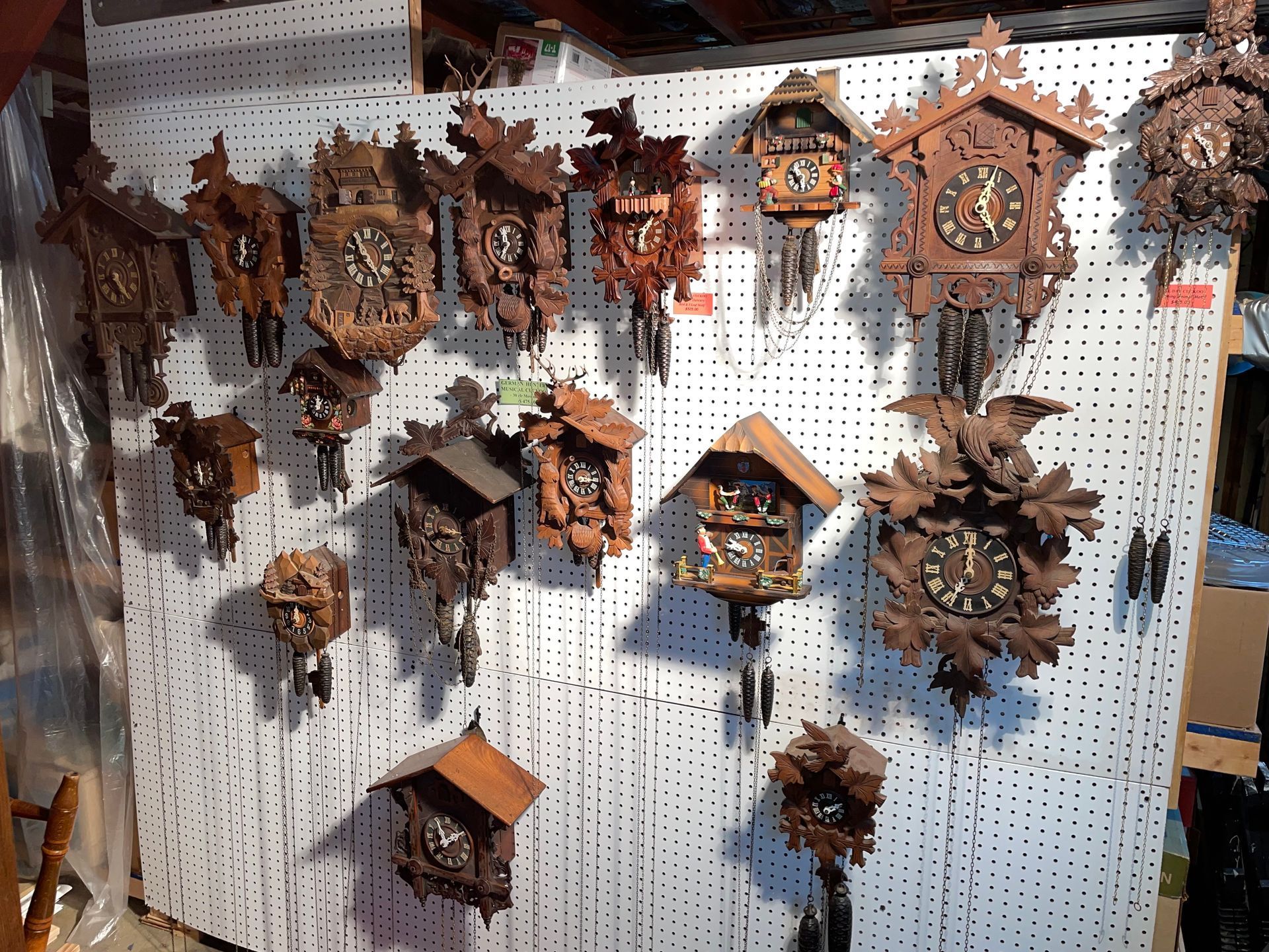 Cuckoo clocks for sale