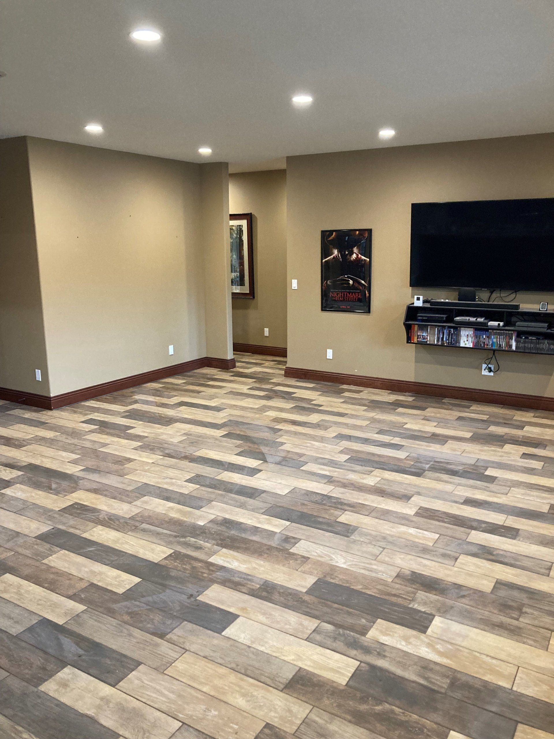 neutral colors wooden flooring