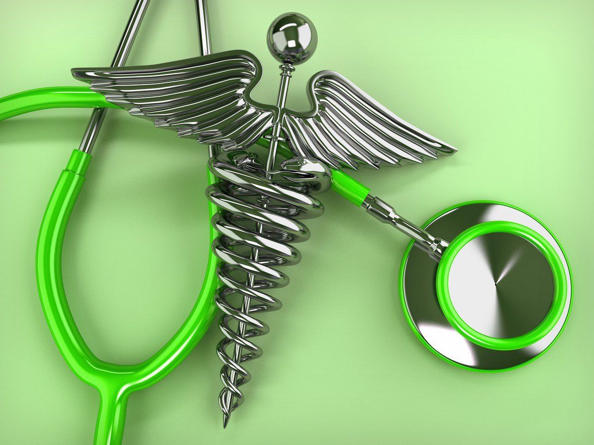 Medical Insurance logo and Stethoscope