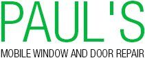 Paul's Mobile Window And Door Repair logo