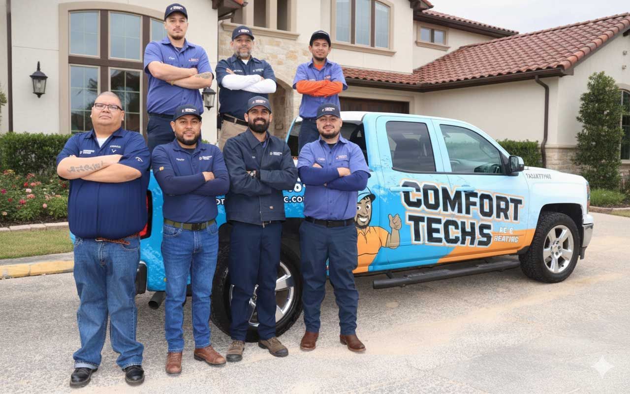 Comfort Techs Air Conditioning and Heating team