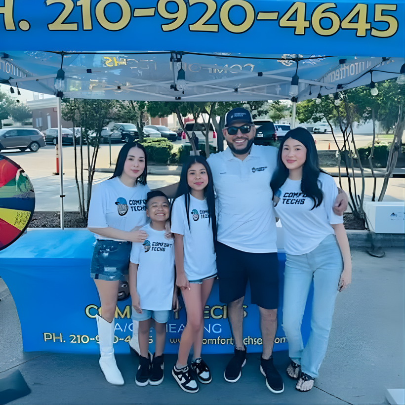Comfort Techs Air Conditioning and Heating team