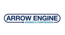 The logo for arrow engine engines and compression is shown on a white background.