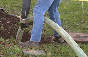 Septic tank cleaning service