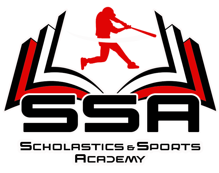 A logo for the scholastics and sports academy