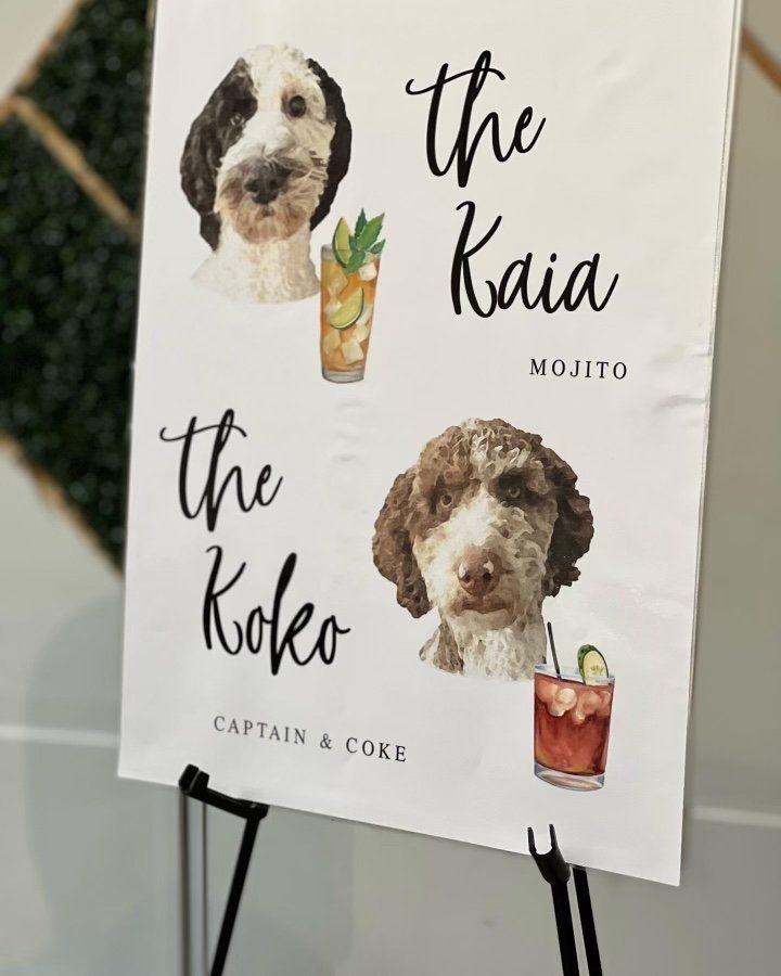 A sign that says the kaia the koko mojito